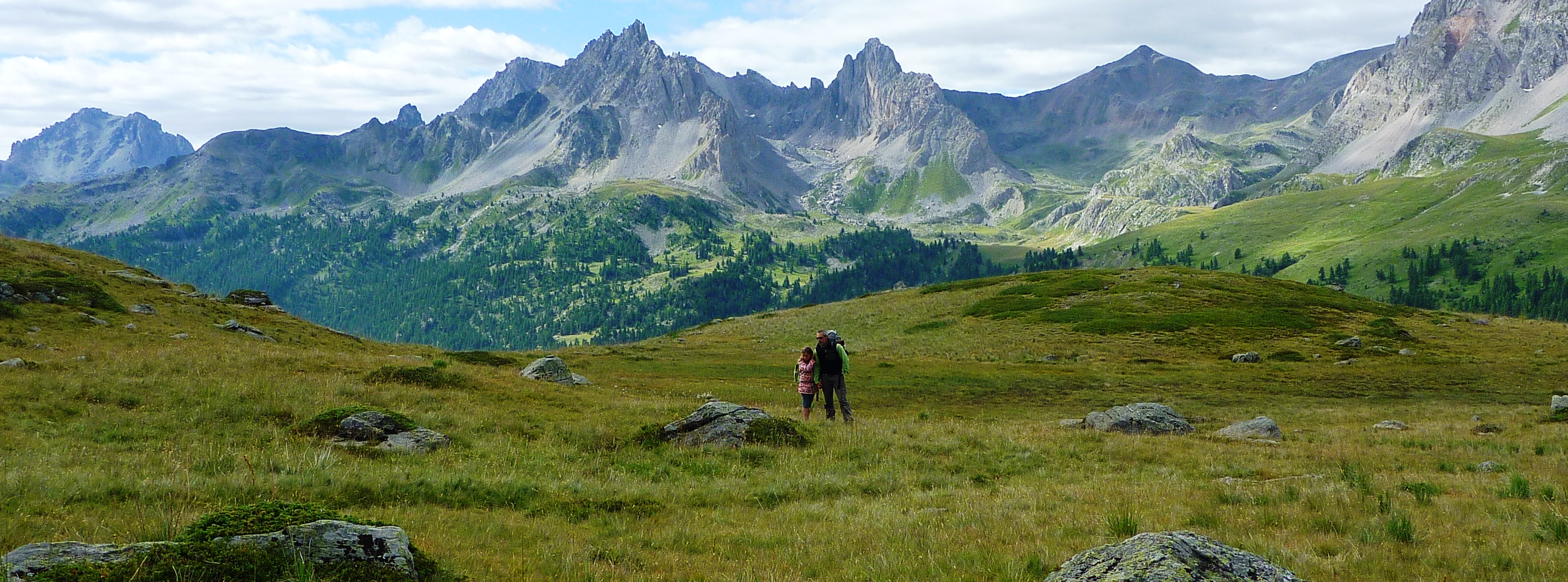 Au milieu des montagnes